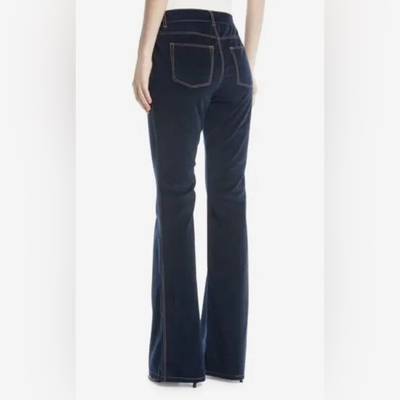 NWT LAFAYETTE 148 New York Mercer Stretch Flare Corduroy Pants 12 Ink Pristine - Picture 3 of 7